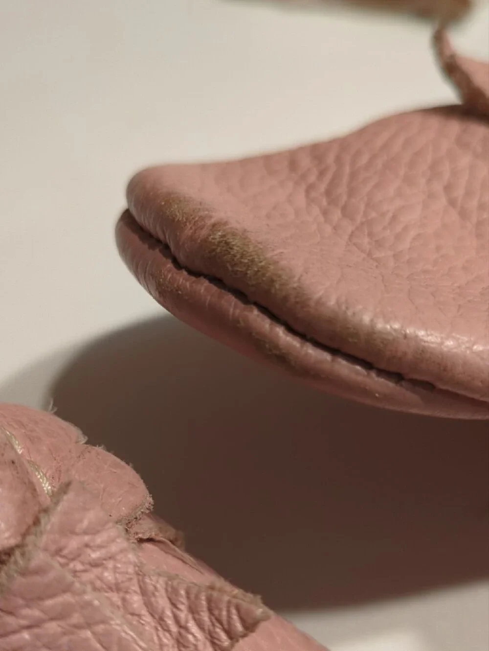 Freshly Picked Baby Moccasins in Blush